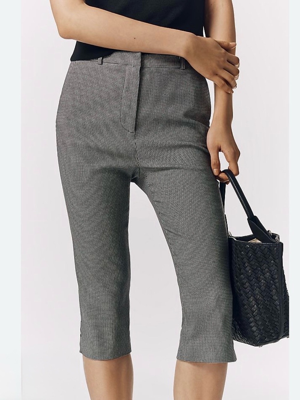 Astr the Label Cardin Houndstooth Capri Pants